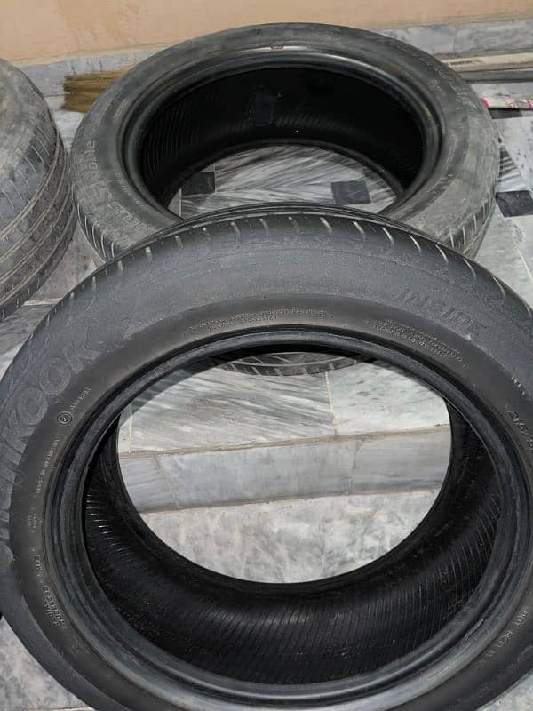 215/55 R17 complete tyre set 14