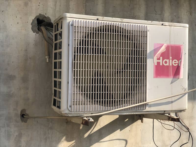 Haier 1.5 Ton Split AC (minimum used) for sale 3