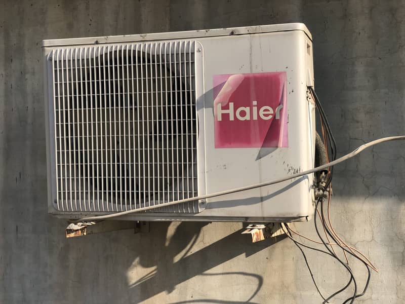 Haier 1.5 Ton Split AC (minimum used) for sale 4