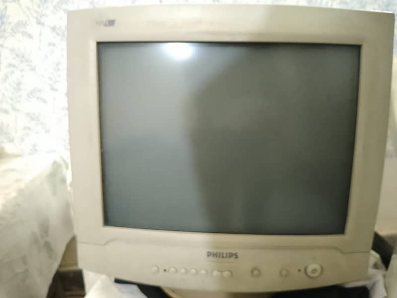 Philips Computer CRT Monitor 14-in in Working Condition 0