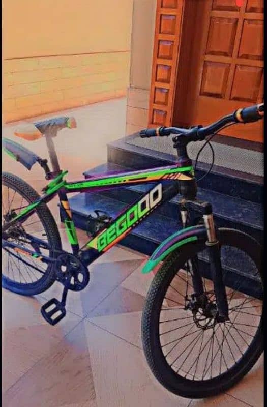 A mountain bike with good condition 1