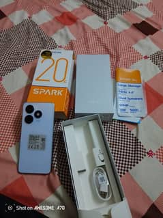 Tecno spark 20c pta appved condition 10 10