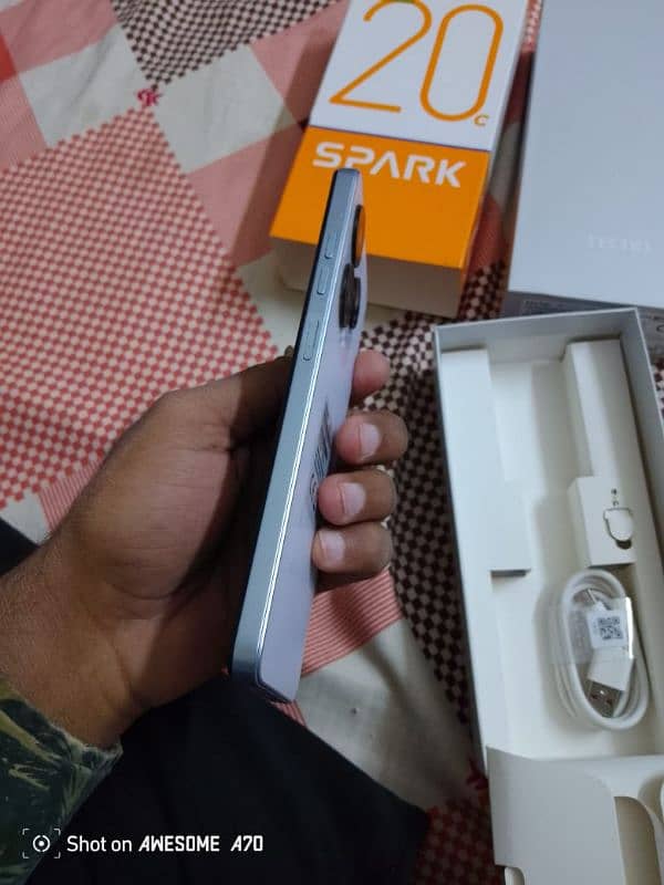 Tecno spark 20c pta appved condition 10 10 1