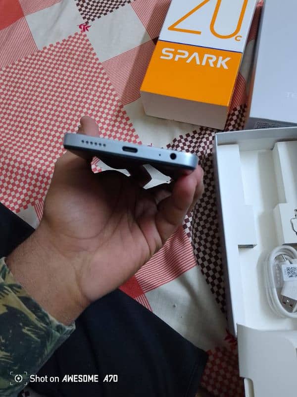 Tecno spark 20c pta appved condition 10 10 3