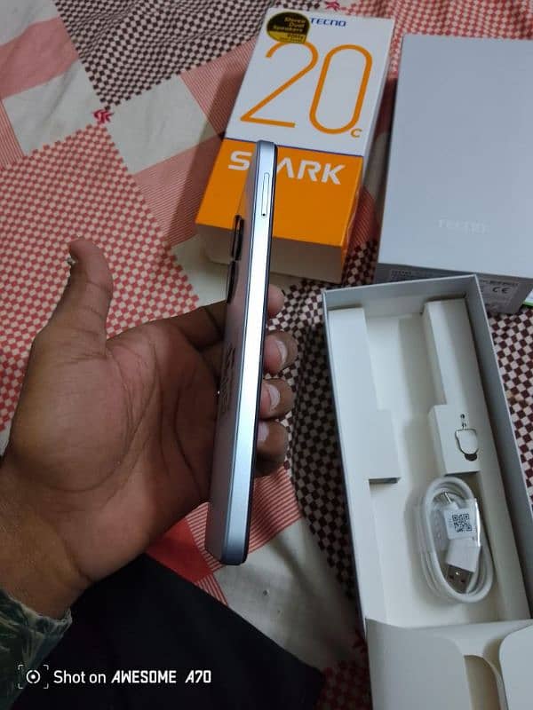 Tecno spark 20c pta appved condition 10 10 4