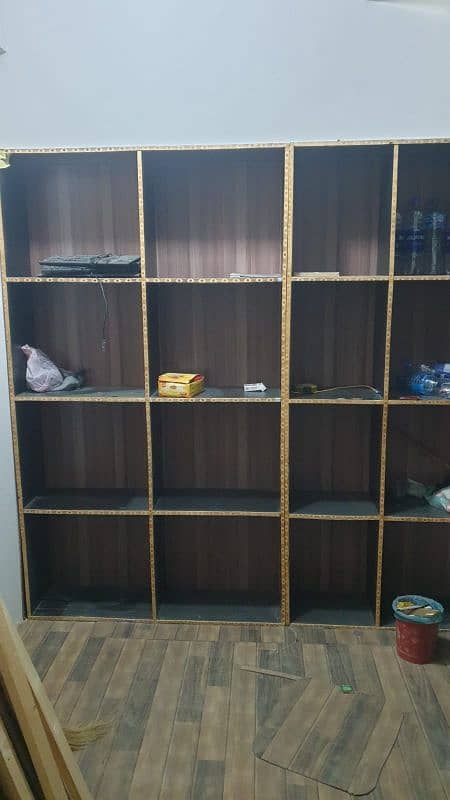 urgent sale shelves racks shops 1