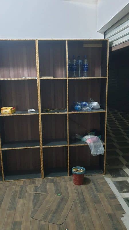 urgent sale shelves racks shops 2