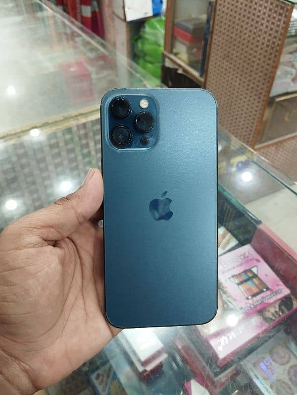 IPHONE 12 PRO MAX JV BLUE 128GB 87 BATTERY HEALTH 1