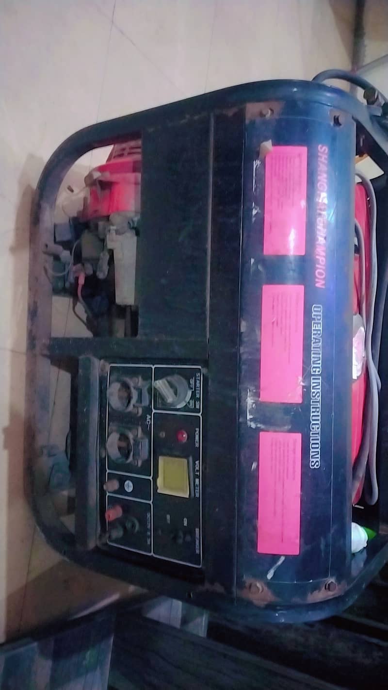 Shanghai champion generator for sale working condition 4