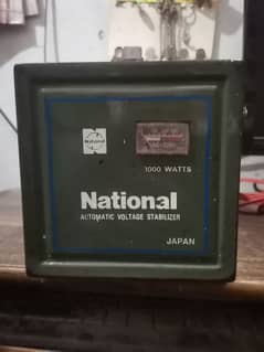 National 1000 Watts stablizer for sale.