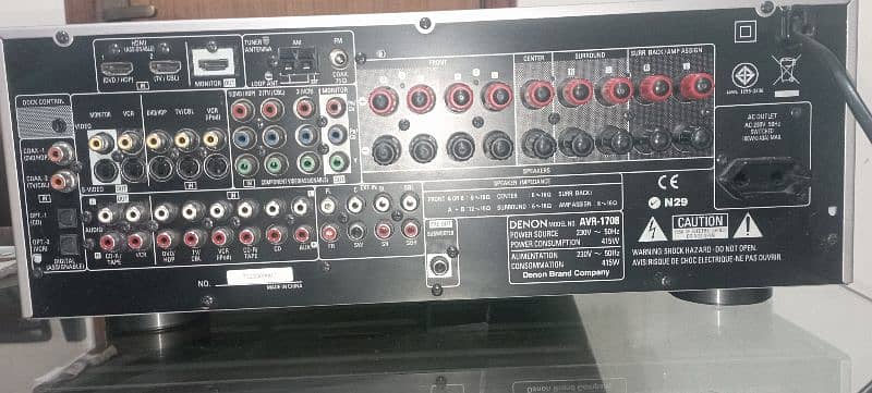 DENON AVR-1708 AMPLIFIER 8