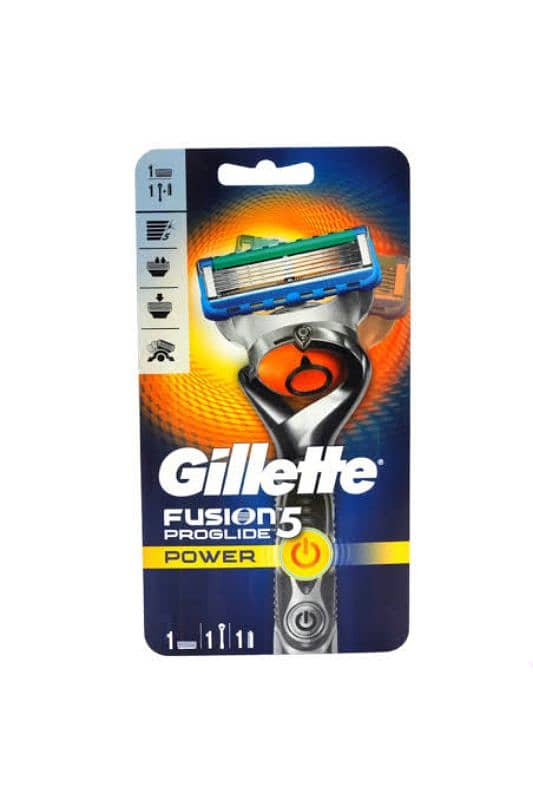 NEW GILLETTE FUSION 5 PROGLIDE POWER 0