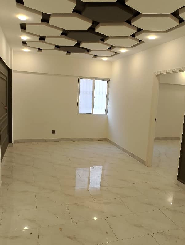 NEW FULLY RENOVATED 3 BED DD FLAT FOR SALE IN Rufi apartment Gulshan E Iqbal Block 13D2 6