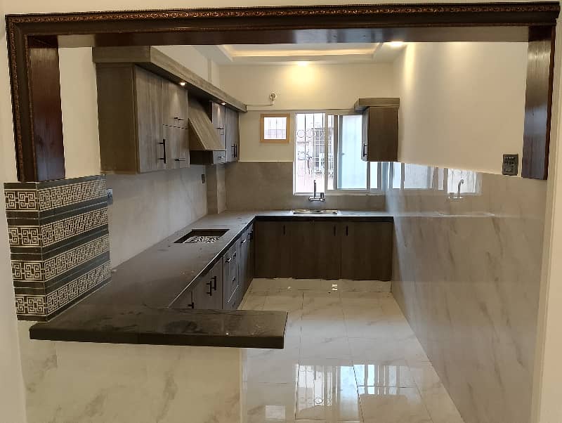 NEW FULLY RENOVATED 3 BED DD FLAT FOR SALE IN Rufi apartment Gulshan E Iqbal Block 13D2 19