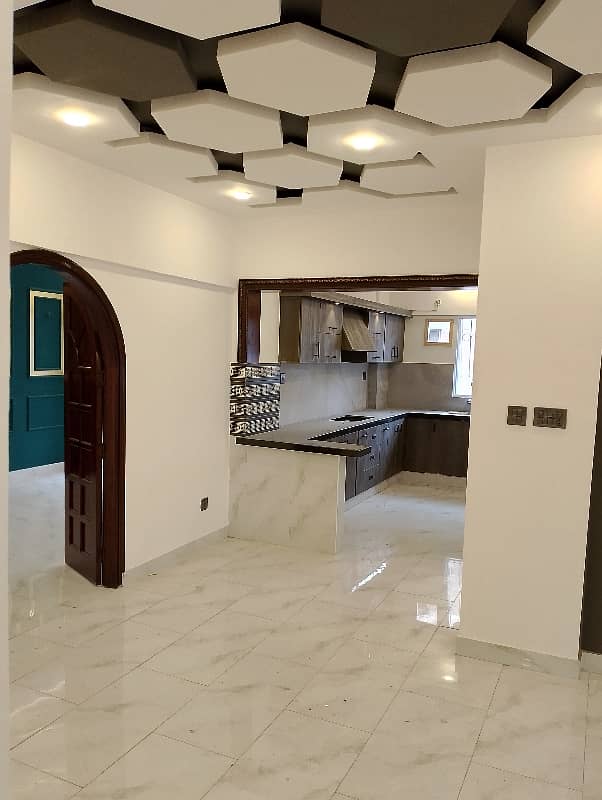 NEW FULLY RENOVATED 3 BED DD FLAT FOR SALE IN Rufi apartment Gulshan E Iqbal Block 13D2 22