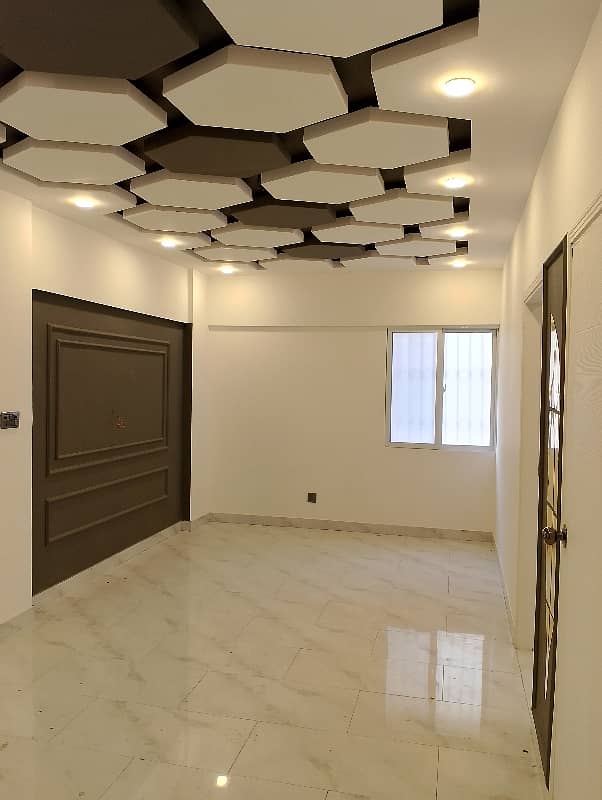 NEW FULLY RENOVATED 3 BED DD FLAT FOR SALE IN Rufi apartment Gulshan E Iqbal Block 13D2 27