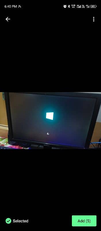 Samsung system led dell. okay condition 2