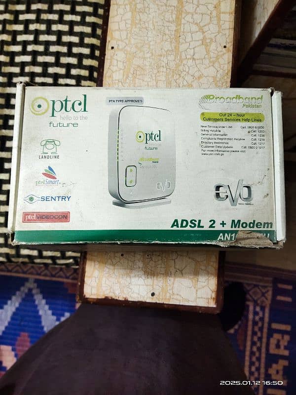 ADSL 2+ Modem For Broadband PTCL 2