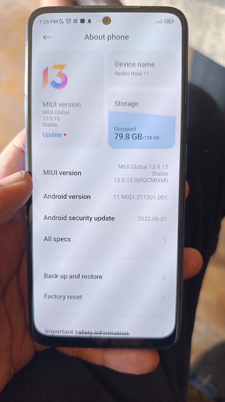 Xiaomi Redmi Note 11 Pro 0