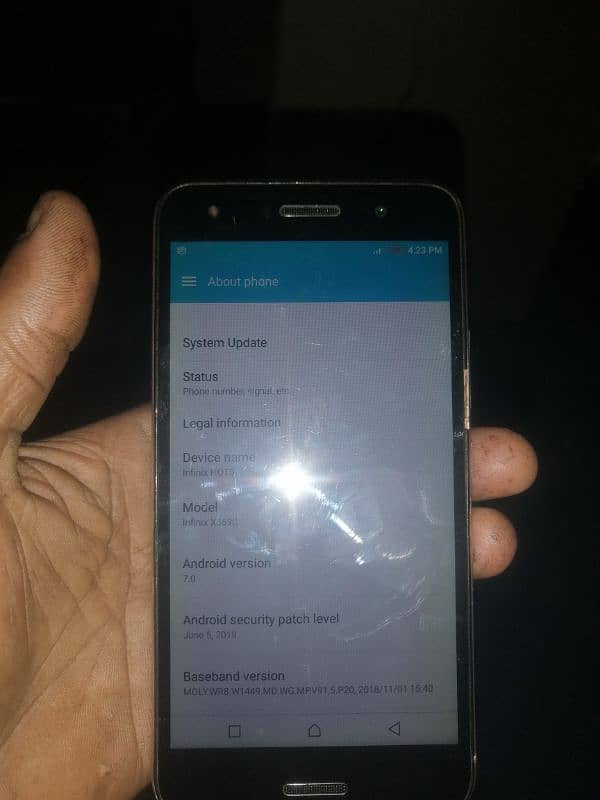 infinix hot 5 pro urjunt sale 5