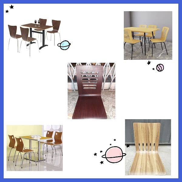 Full Imported Dinning/Cafeteria/Restaurant chair 10