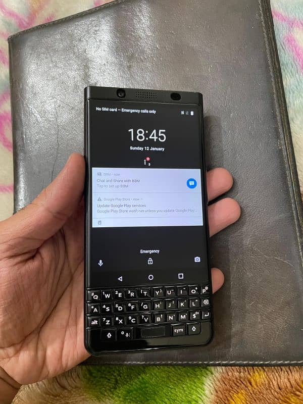 blackberry keyone rarest black japanese variant 0