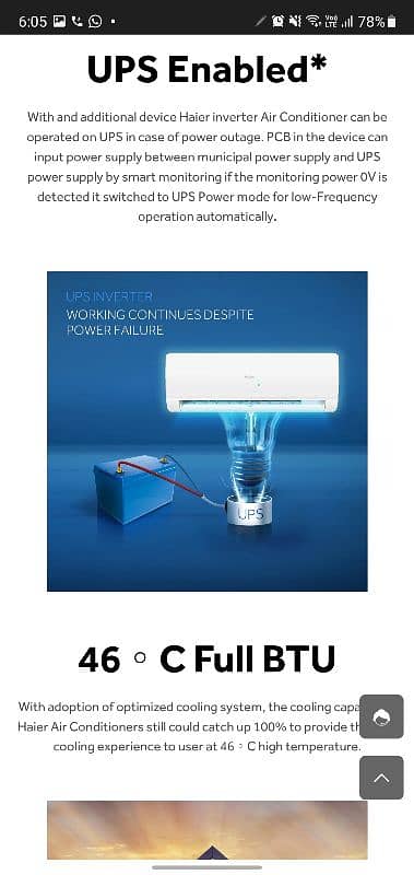 Haier DC inverter 12 HFC 4