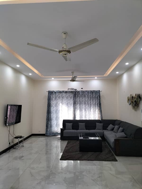 10 Marla Fully Furnished Lower Portion For Rent In Sector C Bahira Town Lahore 0