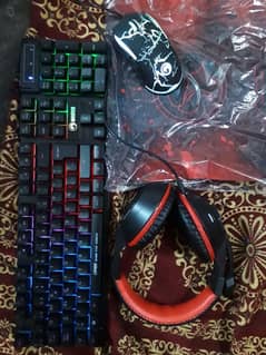 Marvo gaming kit 4in1.  (Keyboard, Mouse, Headphone, Mouse Pad)