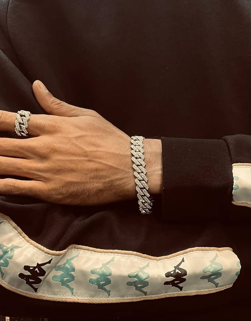 Karan aujla Bracelet and Ring 0