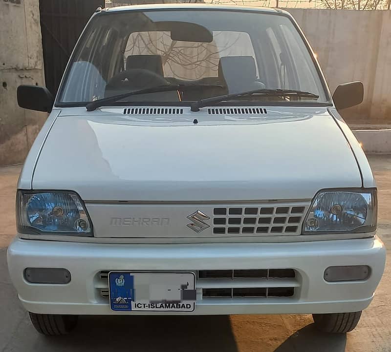 Suzuki Mehran VX 2015 AC installed. 0