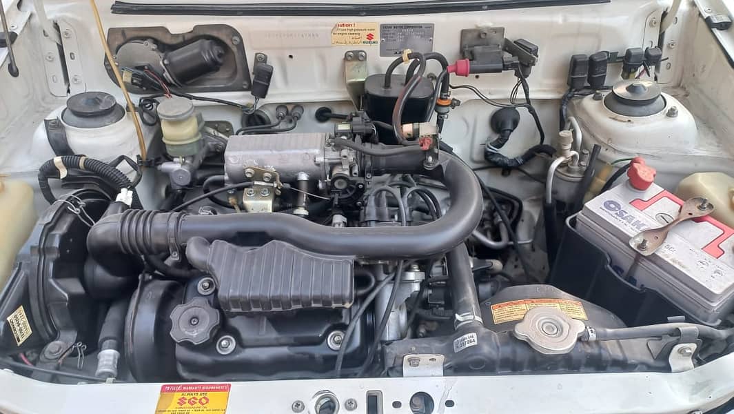 Suzuki Mehran VX 2015 AC installed. 6