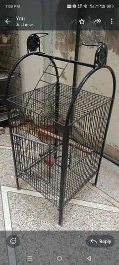 Parrot cage