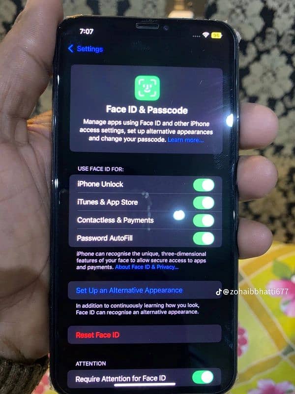 iphone xs max  non pta Exang pocbal 5