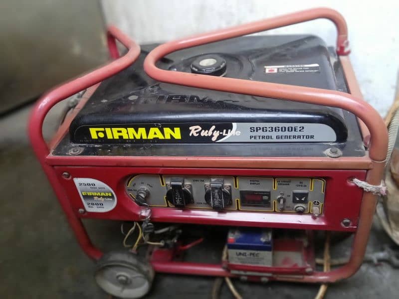 fireman 3KVA SPG3600E2 GENERATOR 3