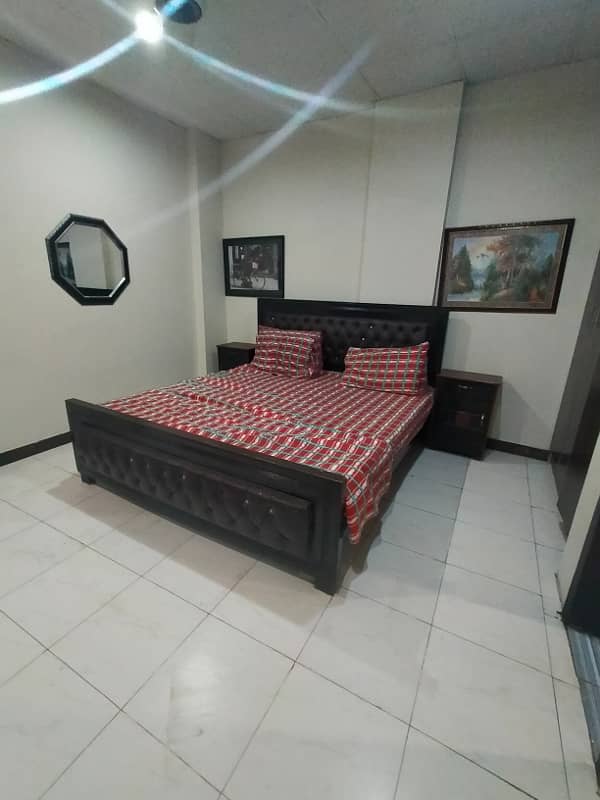 DHA phase 8 Fully Furnished independent apartment with lift daily weekly and monthly basis 18