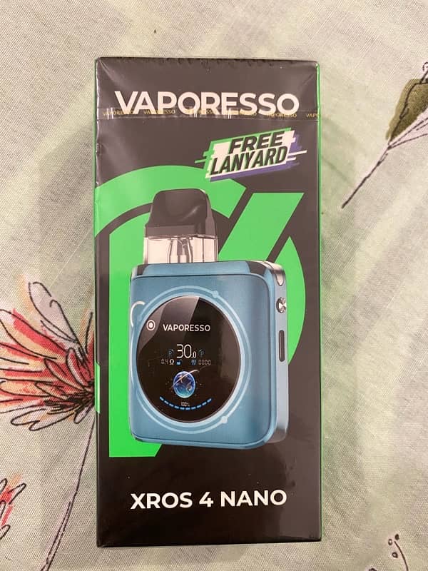 Vaporesso xros 4 nano digital 0