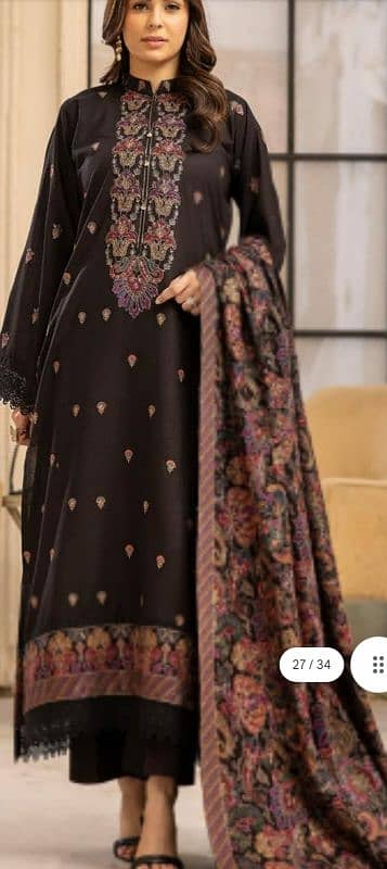 unstitched three piece cotton suits 03153527084 2