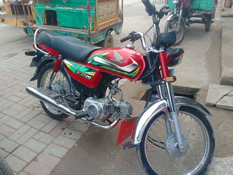 Honda cd 70cc for sale model 2022 condition new 0