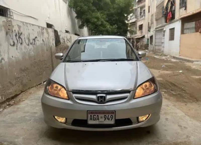 Honda Civic EXi 2004 prosmetic better then Corolla city liana 1