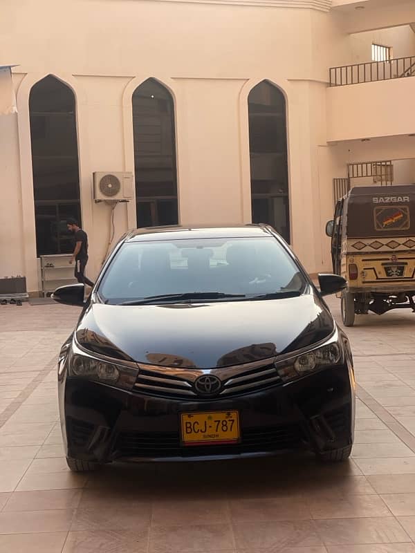 Toyota Corolla XLI 2014 1st owner 1