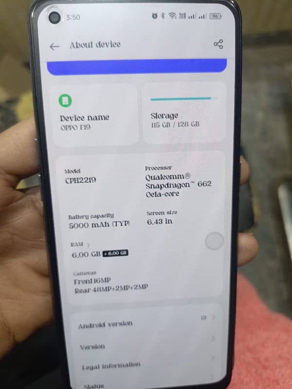 Oppo f19 for sale 4