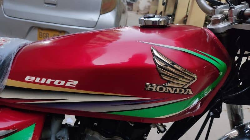 CG honda 125 bahawalpur 2014 geniun conditi 4