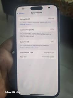 Iphone 15 Promax 1tb PTA approve