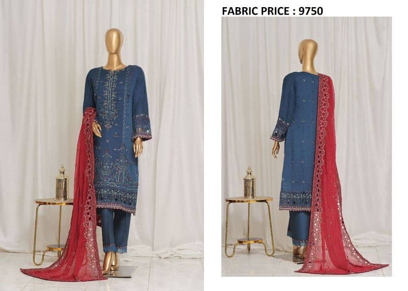 *Sada Bahar Afsanay Luxury Chiffon 3pc Stitched Collection 2024* 5