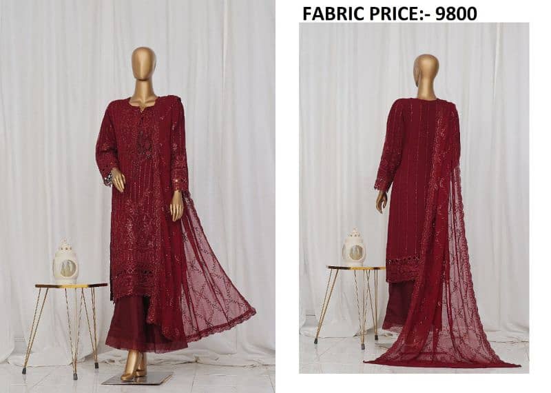 *Sada Bahar Afsanay Luxury Chiffon 3pc Stitched Collection 2024* 6