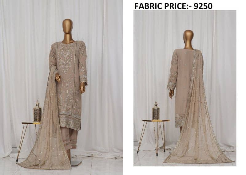 *Sada Bahar Afsanay Luxury Chiffon 3pc Stitched Collection 2024* 14