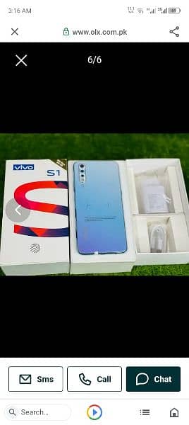 Vivo S1 4/128 GB PTA approved 0325,0411510 WhatsApp number 0