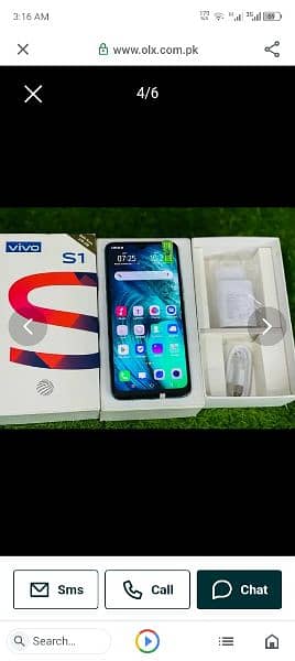 Vivo S1 4/128 GB PTA approved 0325,0411510 WhatsApp number 2