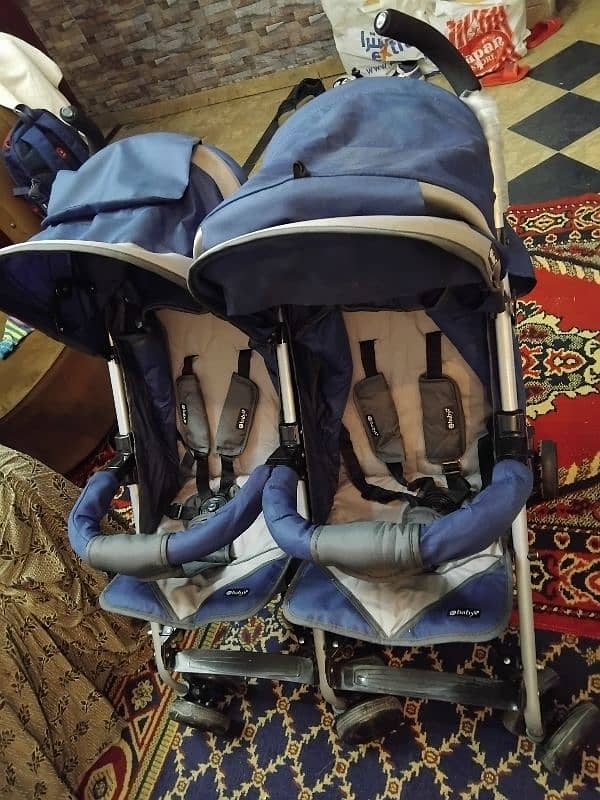 twin baby stroller 0